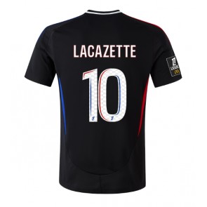 Olympique Lyonnais Alexandre Lacazette #10 Udebanetrøje 2024-25 Kort ærmer